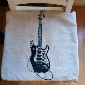 Guitar pillowcase